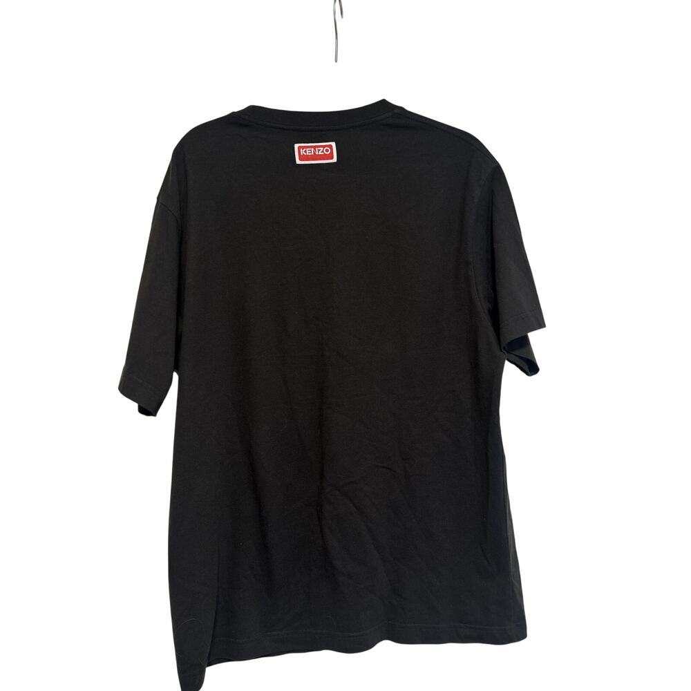 Kenzo Black Embroidered Tiger Logo T-Shirt L - Picture 7 of 7